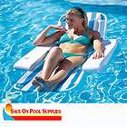 Ocean Blue Zen Tranquility Lounger Swimming Pool Float Chair 950040
