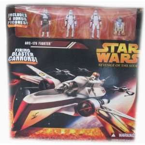  Star Wars Arc 170 Fighter Revenge of Sith with Firing 