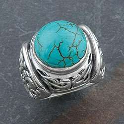 Sterling Silver Turquoise Ring (Thailand)  