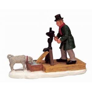   Village Collection Pumping Water Figurine #32712