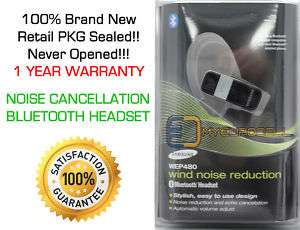 New Samsung WEP480 Noise Cancelling Bluetooth Headset  