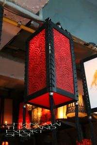 Red Asian Oriental Paper Pendant Ceiling Lamp light  