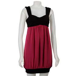 FINAL SALE Kensie Girl Juniors Magenta/ Black Colorblock Dress 