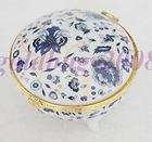 COLLECTIBLES PORCELAIN JEWELRY BOX