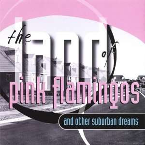  Land of Pink Flamingos Blue Yard Garden Music