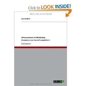  eProcurement im Marketing (German Edition) (9783640843466 