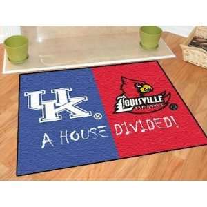  Kentucky Wildcats / Louisville Cardinals House Divided 