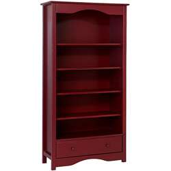 Anna Brick Red Bookcase  