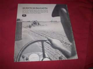1964 John Deere Planter Brochure 495 A 695 A 894 A 494 A 694 A  