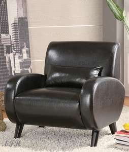   BREVARD CONTEMPORARY UPHOLSTERED CAPPUCCINO WOOD ACCENT CHAIR  