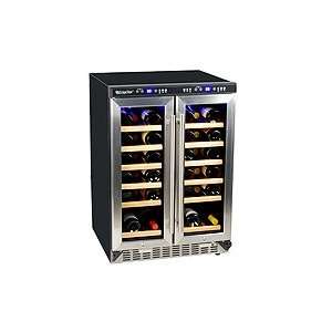  EdgeStar 36 Bottle Built In Dual Zone Wine Cooler