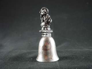 Beatrix Potter Cat TABITHA TWITCHIT Silverplated Bell  