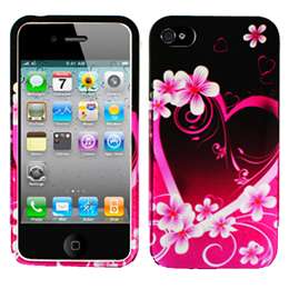   Combo Hard Soft Case Cover For Apple iPhone 4 4S w/Screen  