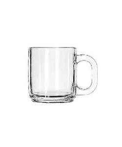 Libbey 10 oz. Clear Glass Coffee Mug (case of 12)  