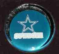 DALLAS COWBOYS FOOTBALL NFL GLASS PAPER WEIGHT NEW  