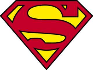 SUPERMAN Cool Decal Decor Removable HUGE WALL STICKER  