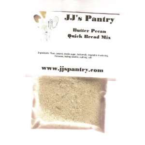 JJs Pantry Butter Pecan Quick Bread Mix Grocery & Gourmet Food