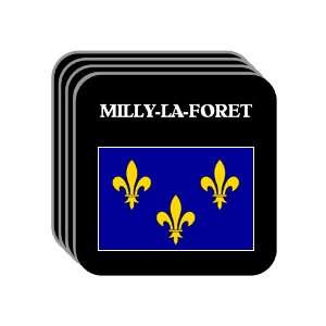  Ile de France   MILLY LA FORET Set of 4 Mini Mousepad 