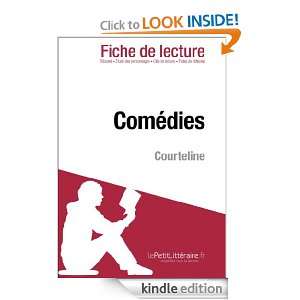 Comédies de Courteline (Fiche de lecture) (French Edition) Dominique 