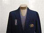 Phi Beta Sigma Shield Crest 2 Button Mens Blazer Jacket  