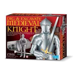  Toysmith 4M Dig & Excavate Medieval Knight #3476 Toys 