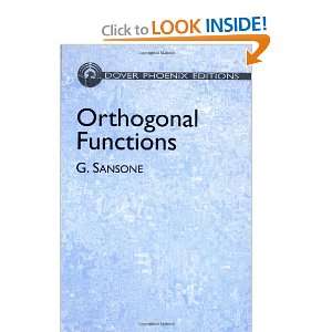  Orthogonal Functions (Dover Books on Mathematics 