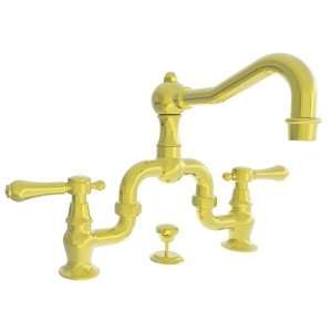   Lead Widespread Lavatory Faucet with Metal Lever Handles 1030B Home