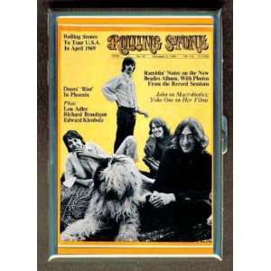  THE BEATLES ROLLING STONE #24 ID CIGARETTE CASE WALLET 