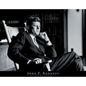  John F Kennedy In Repose Poster Print