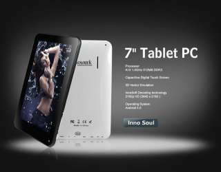   InnoSoul 7 Tablet PC 1.5Ghz 2160p 3D HDMI Capacitive ANDROID 4.0