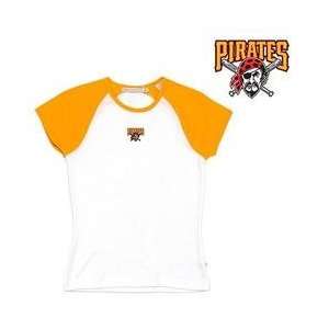  Pittsburgh Pirates Womens All Star Cap Sleeve T shirt by 