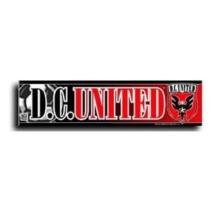  DC United MLS Bumper Sticker Automotive