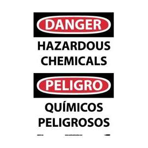 GESD6 to 104RB   Danger, Hazardous Chemicals, Bilingual 