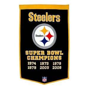  Pittsburgh Steelers Super Bowls Banner