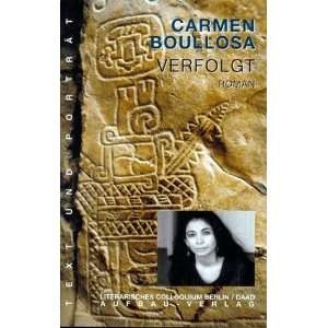  Verfolgt (9783351028244) Carmen Boullosa Books