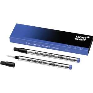  Montblanc Le Grand Rollerball Refill 2 Pack (Blue Medium 
