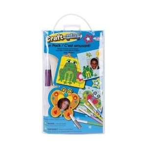 Crafty Craft n Play Fun Pack Frog & Butterfly; 3 Items/Order  