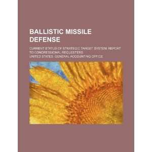 Ballistic missile defense current status of Strategic Target System 