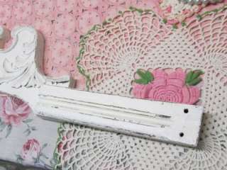 VINTAGE WOOD PEDIMENT/TOPPER~Shabby~Cottage~Chic~French~Country  