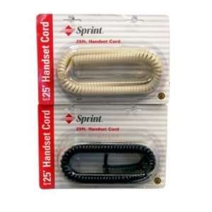  New Name Brand Assorted 25 Foot Handset Cords Case Pack 20 