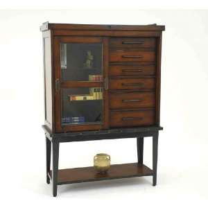  Display Cabinet by GS Furniture   Smokey Walnut 