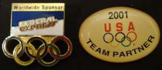 OLYMPIC PINS ~ 1968 ~ 2001 SKI TEAM SPORTS ILLUSTRATED  