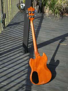   Guild JSB 2 C NB Carved Oak Bass II in New Old Stock condition
