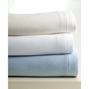 Hotel Collection Luxury Microcotton Full/Queen Blanket Ivory  