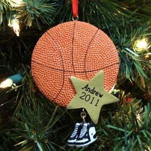  Basketball Star Personalized Ornament