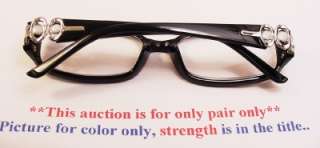 SCS Bling Cabochon Stone Reading Glasses +2.00 R607  