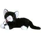 TY Beanie Baby   BOOTIES the Black & White Cat (8 inch)   MWMTs
