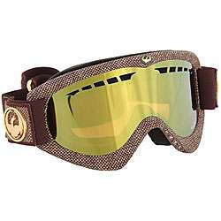 Dragon DXS Tweed/ Gold Ionized Snowboard Goggles  