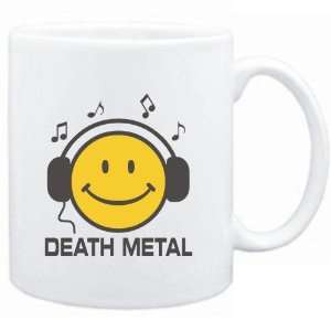  Mug White  Death Metal   Smiley Music