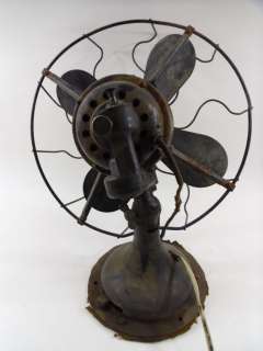 Antique Vintage Westinghouse Electric Oscillating Metal Fan  